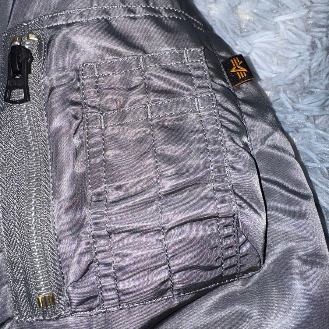 ALPHA INDUSTRIES アルファ MA-1 フライトジャケット S