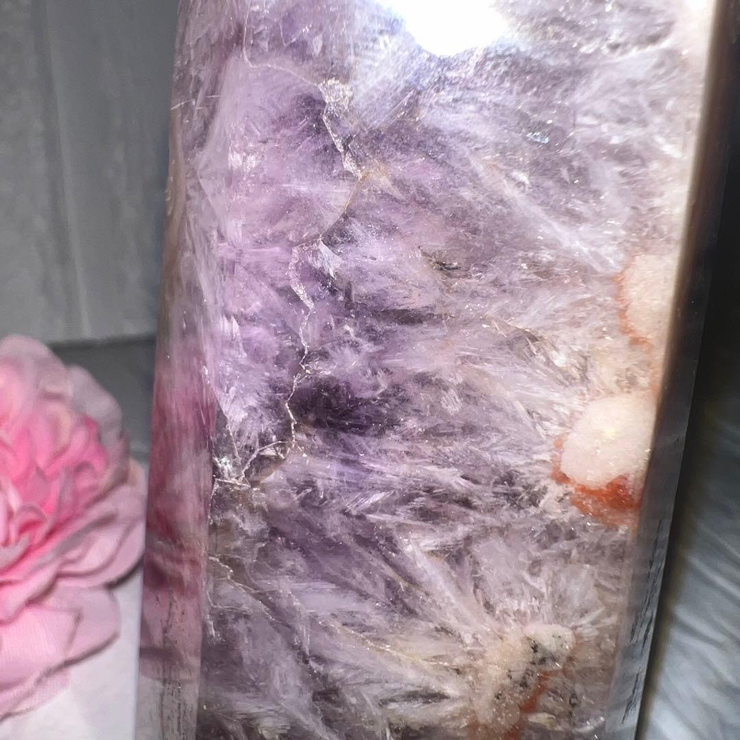 ⑬ピンクアメジスト♥️フラワーアゲート♥️タワー♥️花瑪瑙♥️桜瑪瑙♥️チェリーブロッサム