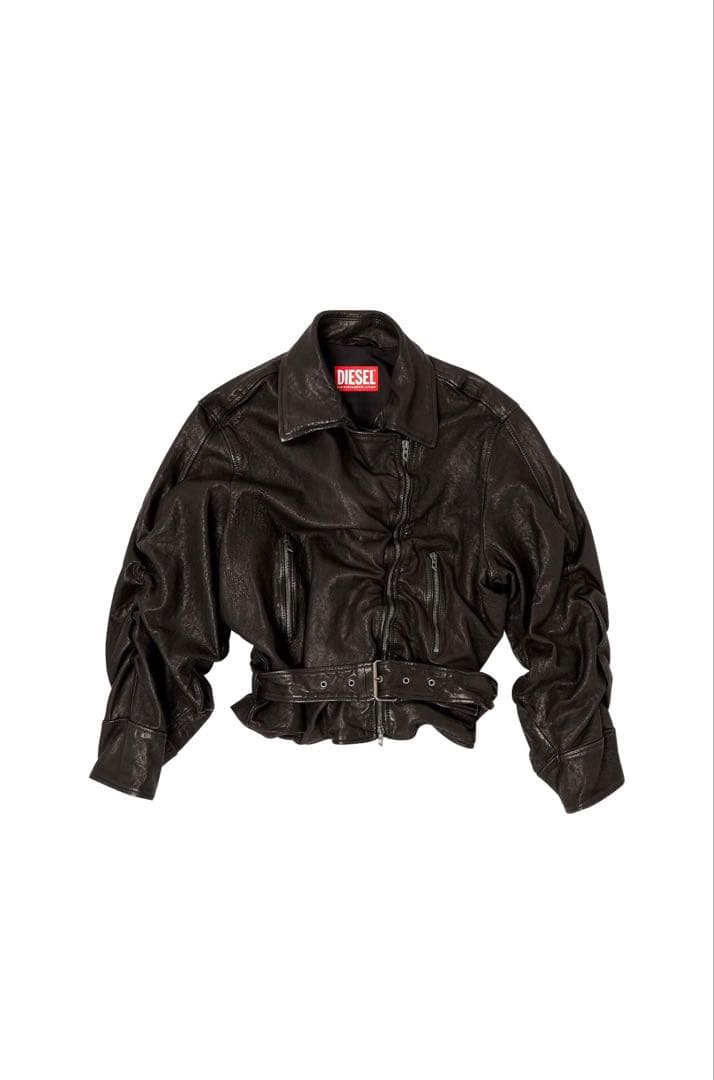 日本48着　DIESEL レザージャケット 早く売りたいたいので値下げ交渉あり