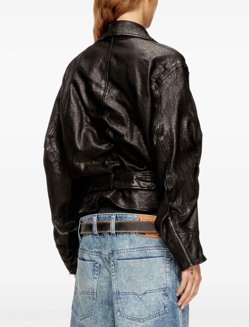 日本48着　DIESEL レザージャケット 早く売りたいたいので値下げ交渉あり