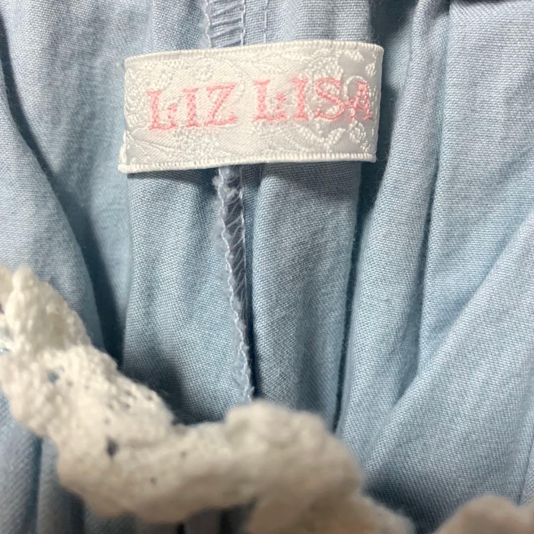 LIZLISA 希少 ライトブルー フリルレース キュロット
