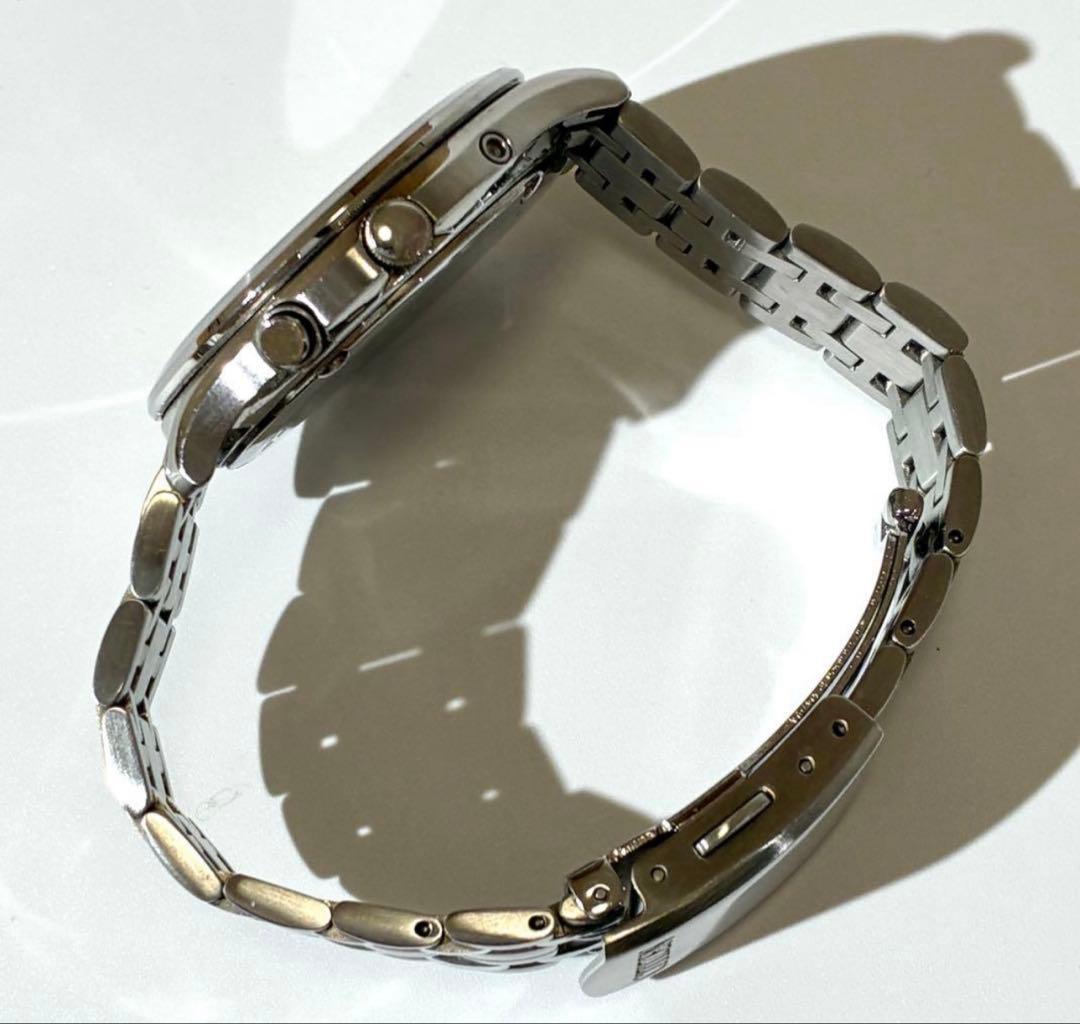 美品★ CITIZEN ECO-DRIVE ソーラー電波 腕時計 黒文字盤