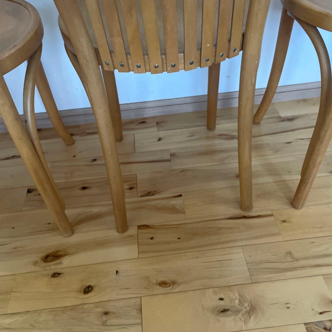 マルニ木工　maruni トーネットチェア ベントウッドチェア 曲木 3脚セット