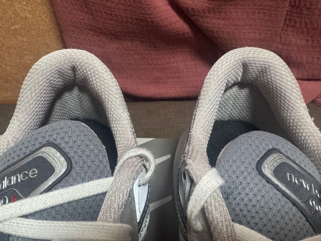 ほぼ未使用 New Balance 990V6 M990GL6 27.5