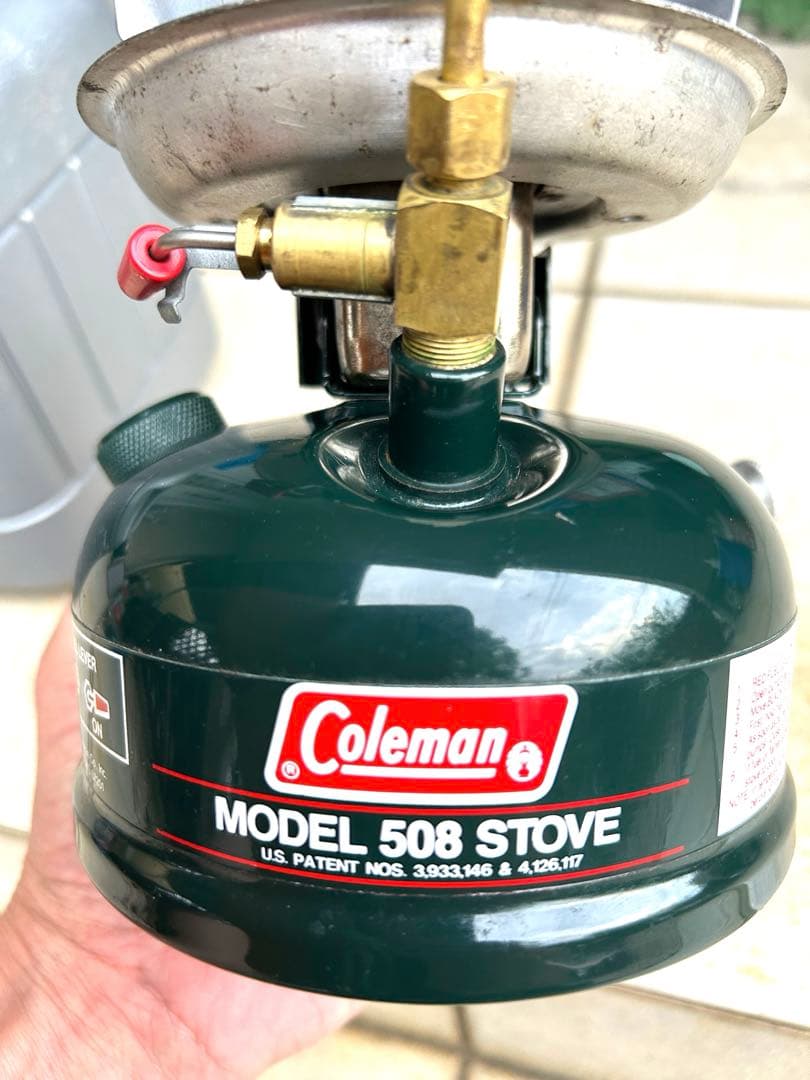 コールマン　バーナー　ストーブ　508 2レバー