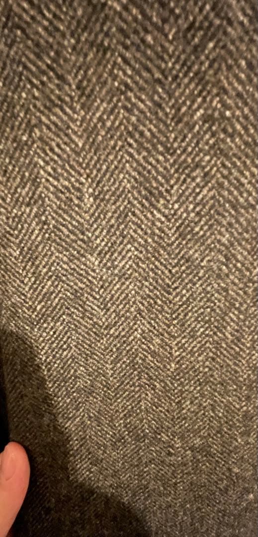 HERILL ヘリル ブラックシープ カーコート ヘリンボーン