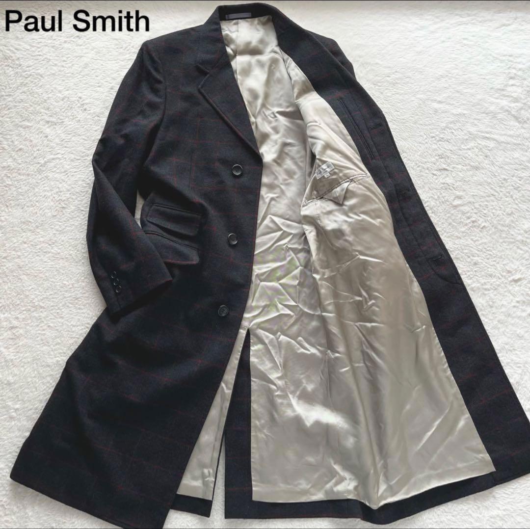 Paul Smith ポールスミス チェスターコート ロングコート チェック