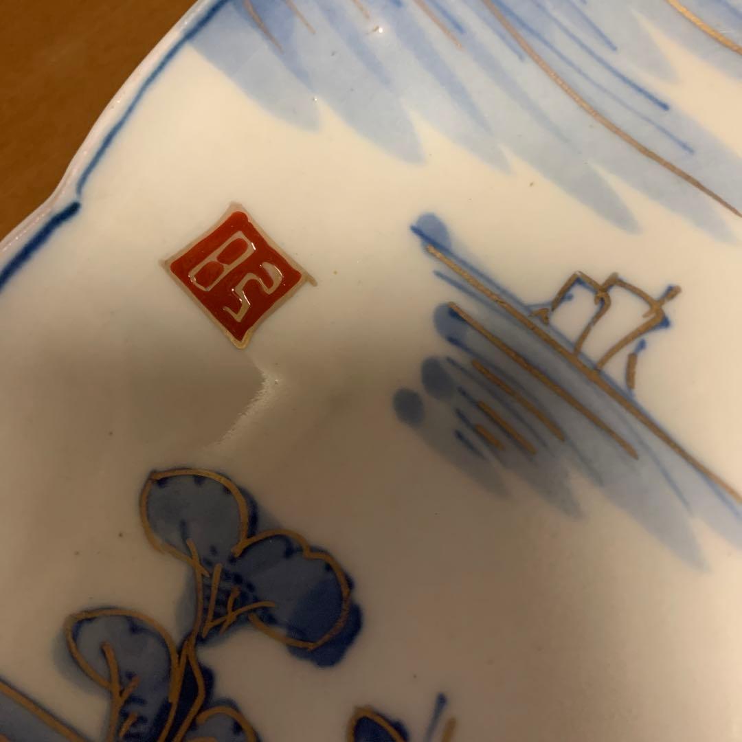 23.5㎝アンティーク皿６点(60万)