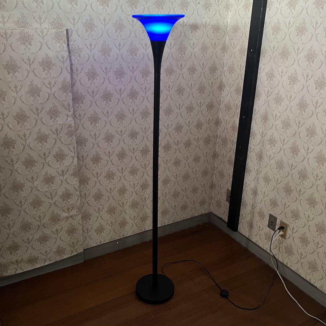 【アンティーク】フロアスタンドランプ 間接照明 ポストモダン 古道具 古民家