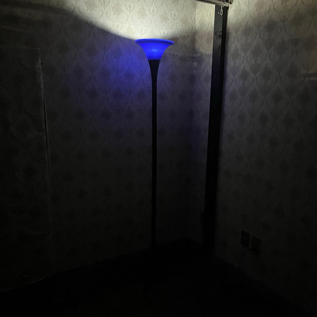 【アンティーク】フロアスタンドランプ 間接照明 ポストモダン 古道具 古民家