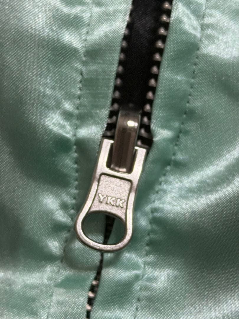 美品 日本製 LUCIOLE ２面用 馬 スカジャン サテン vintage