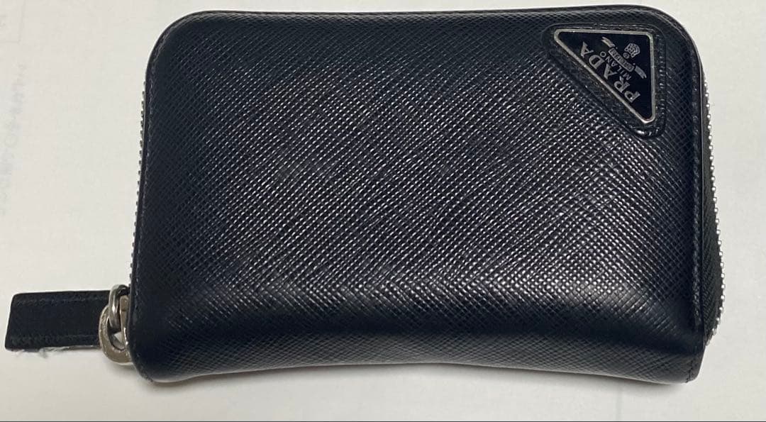PRADA ブラックレザー ケース