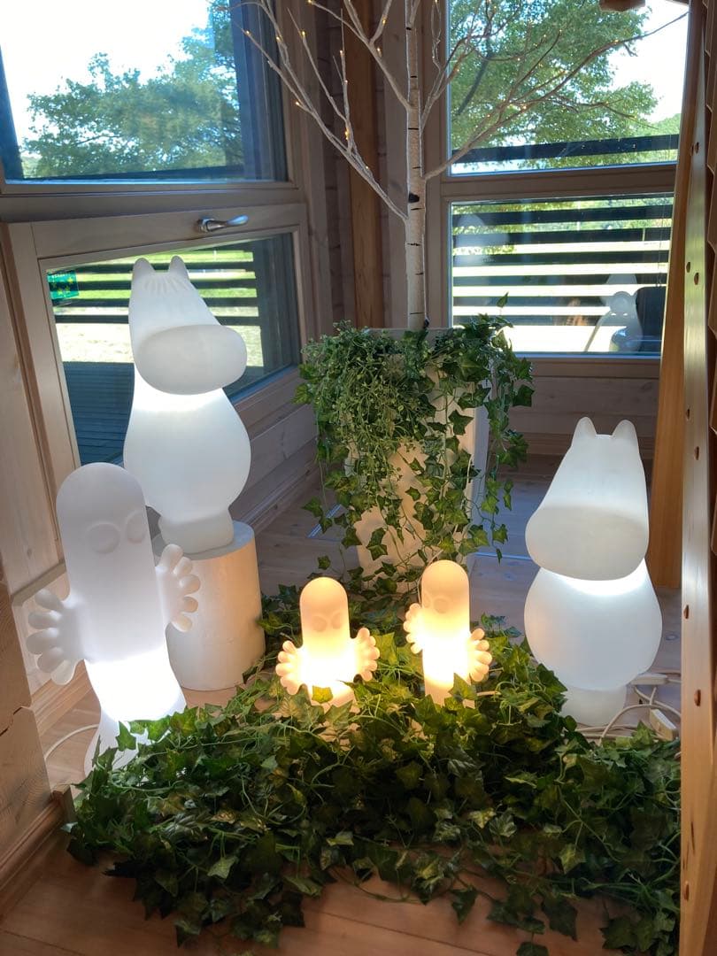 週末値下げ　MELAJAメラヤ北欧インテリアムーミンライト1個ニョロニョロS