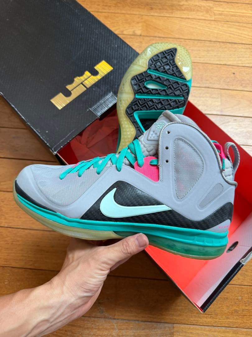 シューズ(男性用) Nike Lebron 9 South Beach Size 28.5 cm