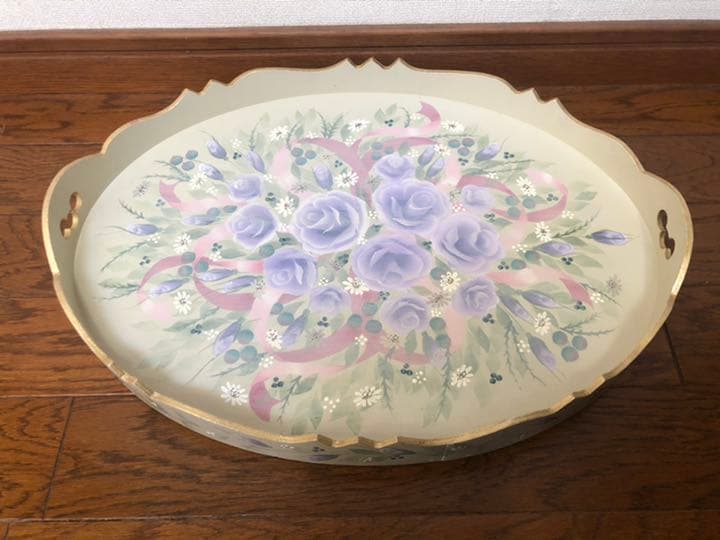 トールペイント トレー