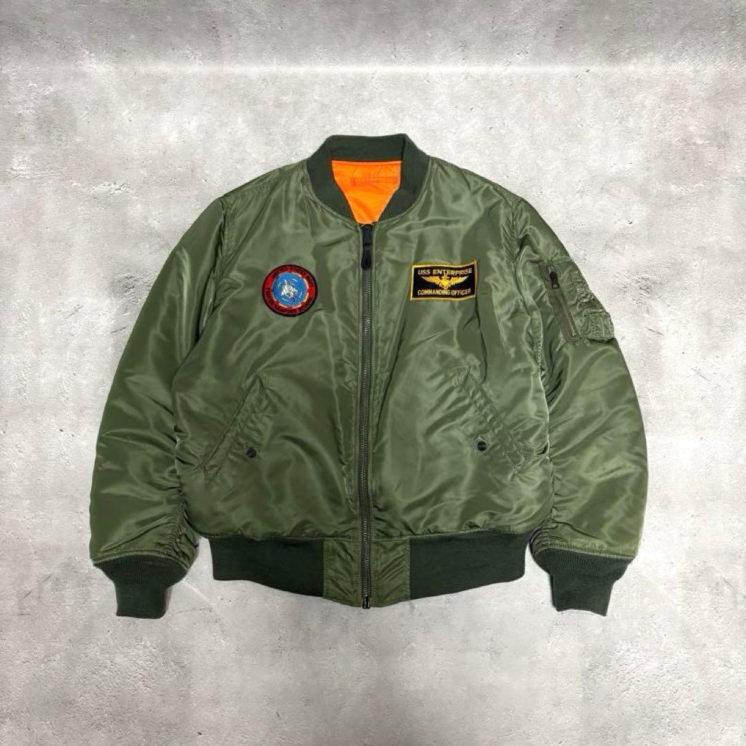 ジャケット・アウター ALPHA INDUSTRIES flight jacket ma-1 XL
