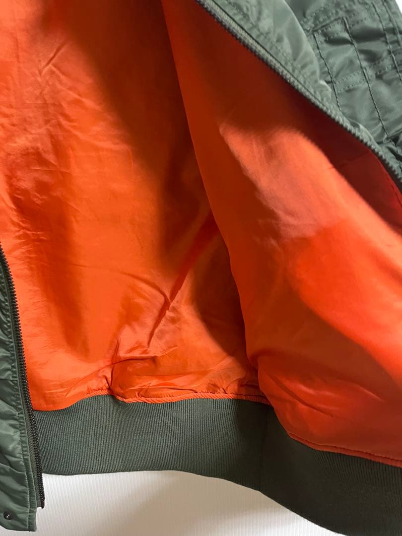 AVIREX MA-1ジャケット オリーブ カーキXL