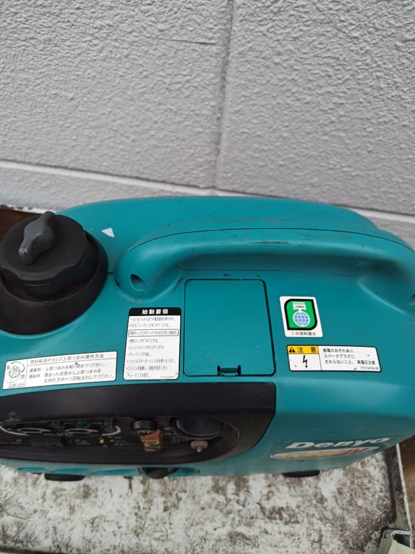 週末特価送料込即購入可デンヨーGE900ss-ivインバーター発電機DIY災害