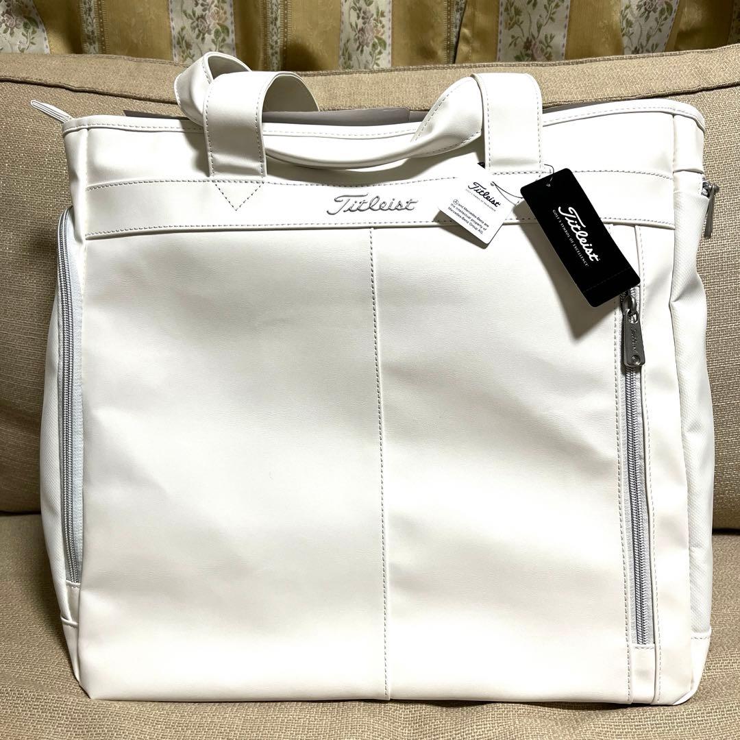 新品未使用　メルセデスベンツ × タイトリスト トートバッグ　ホワイト