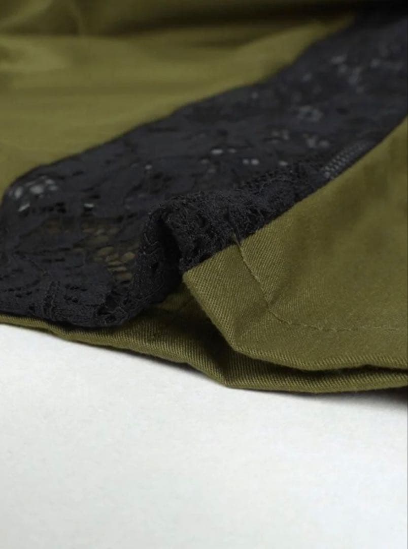 【★新品タグ付き】RADIATE ジャンパースカート　カーキ　かわいい〜！！