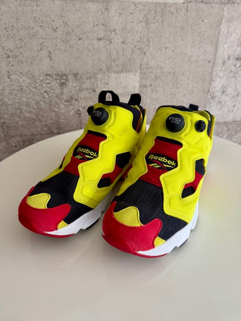 Reebok Instapump Fury イエロー/レッド