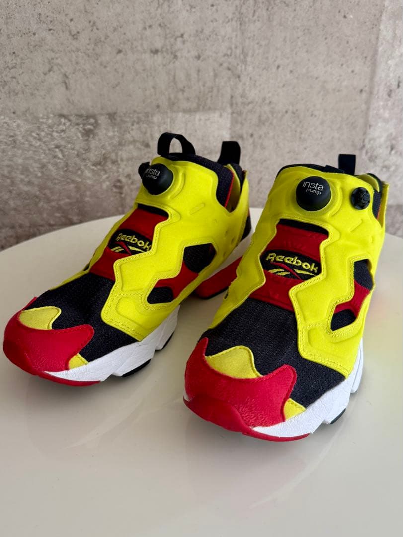 Reebok Instapump Fury イエロー/レッド