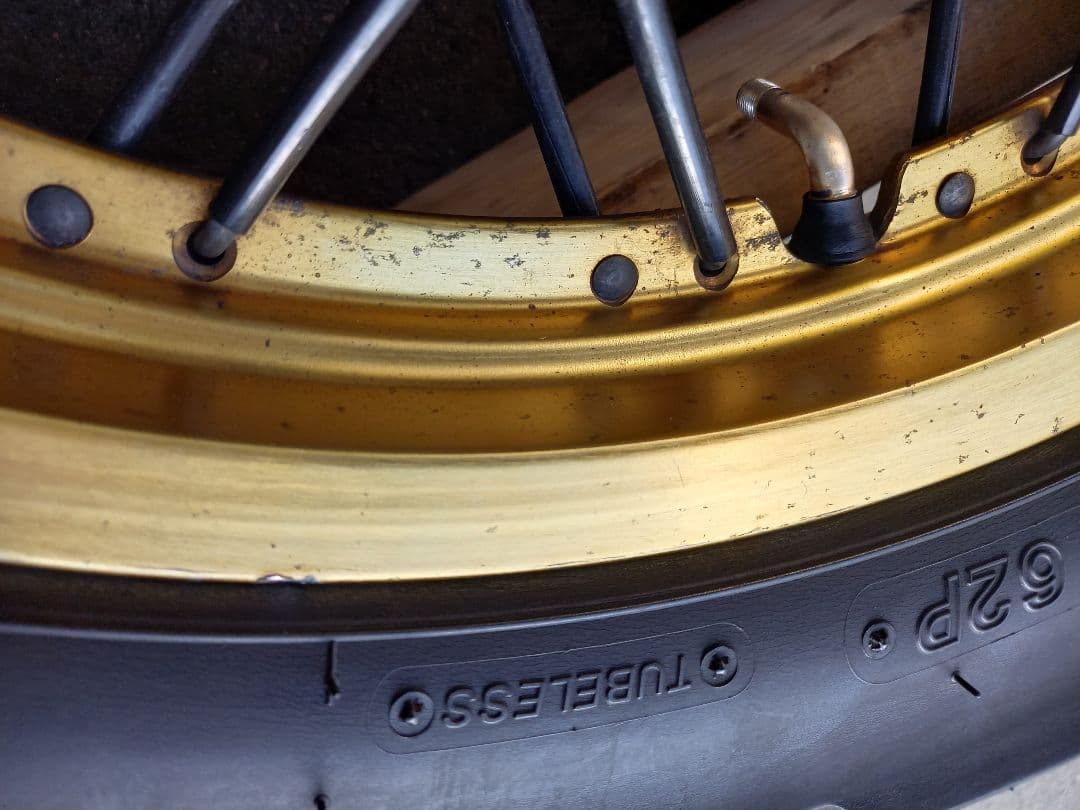 YAMAHA　セロー250　純正ホイールタイヤセット　IRC　GP210