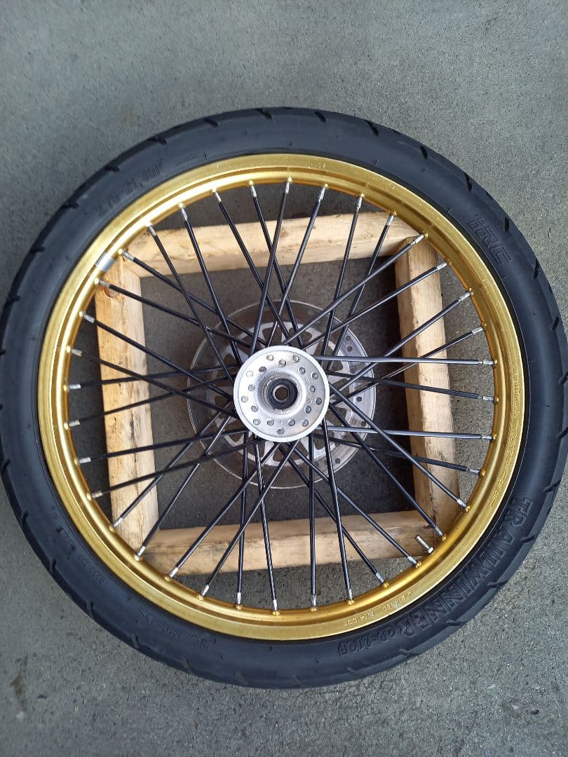 YAMAHA　セロー250　純正ホイールタイヤセット　IRC　GP210