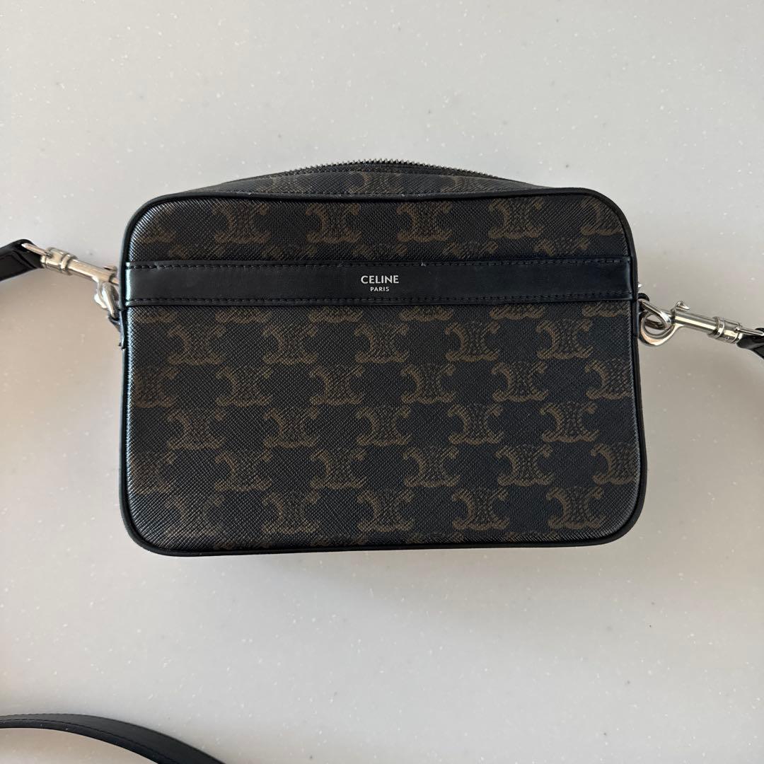 【美品】CELNEセリーヌ メッセンジャーバック