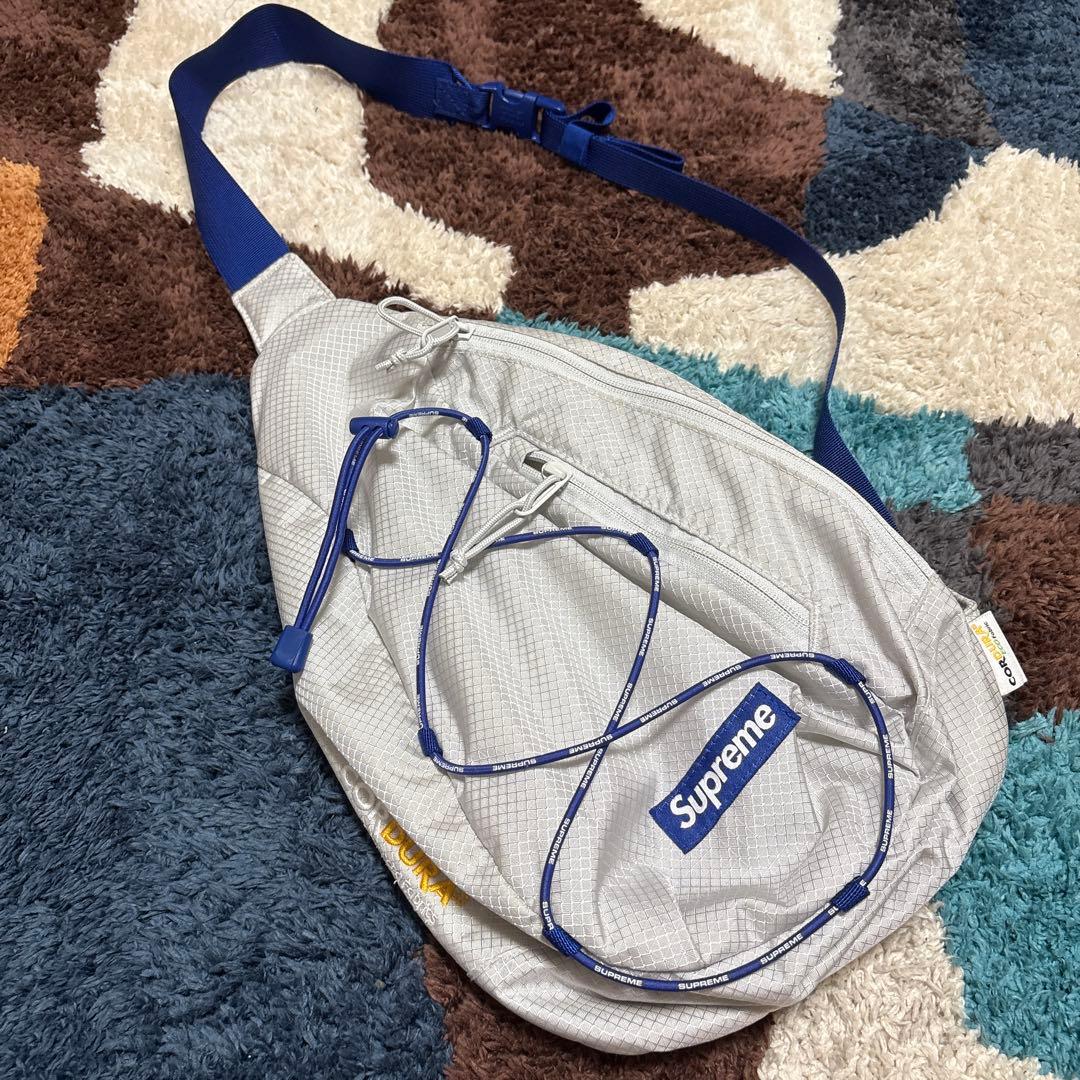 バッグ Supreme Sling Bag silver 2022SS