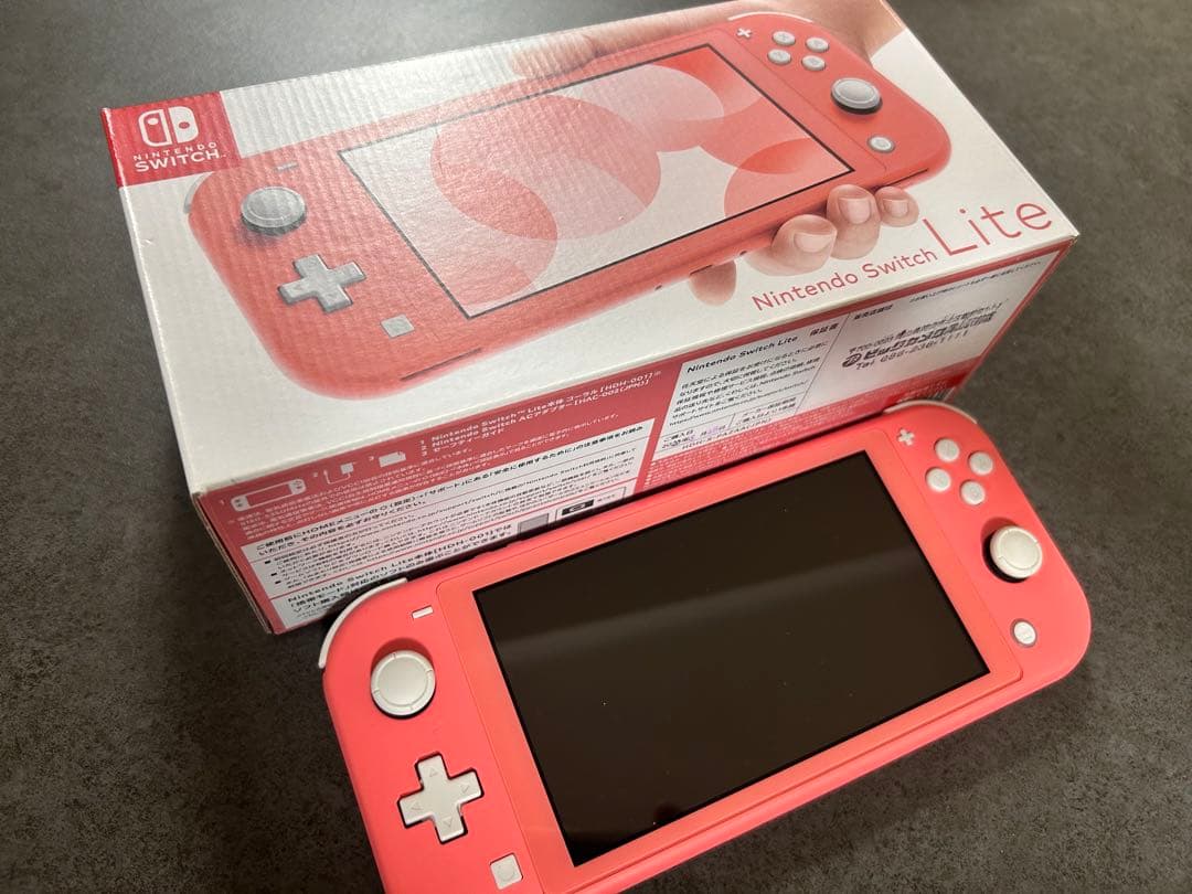 Nintendo Switch Lite ピンク コーラル　本体
