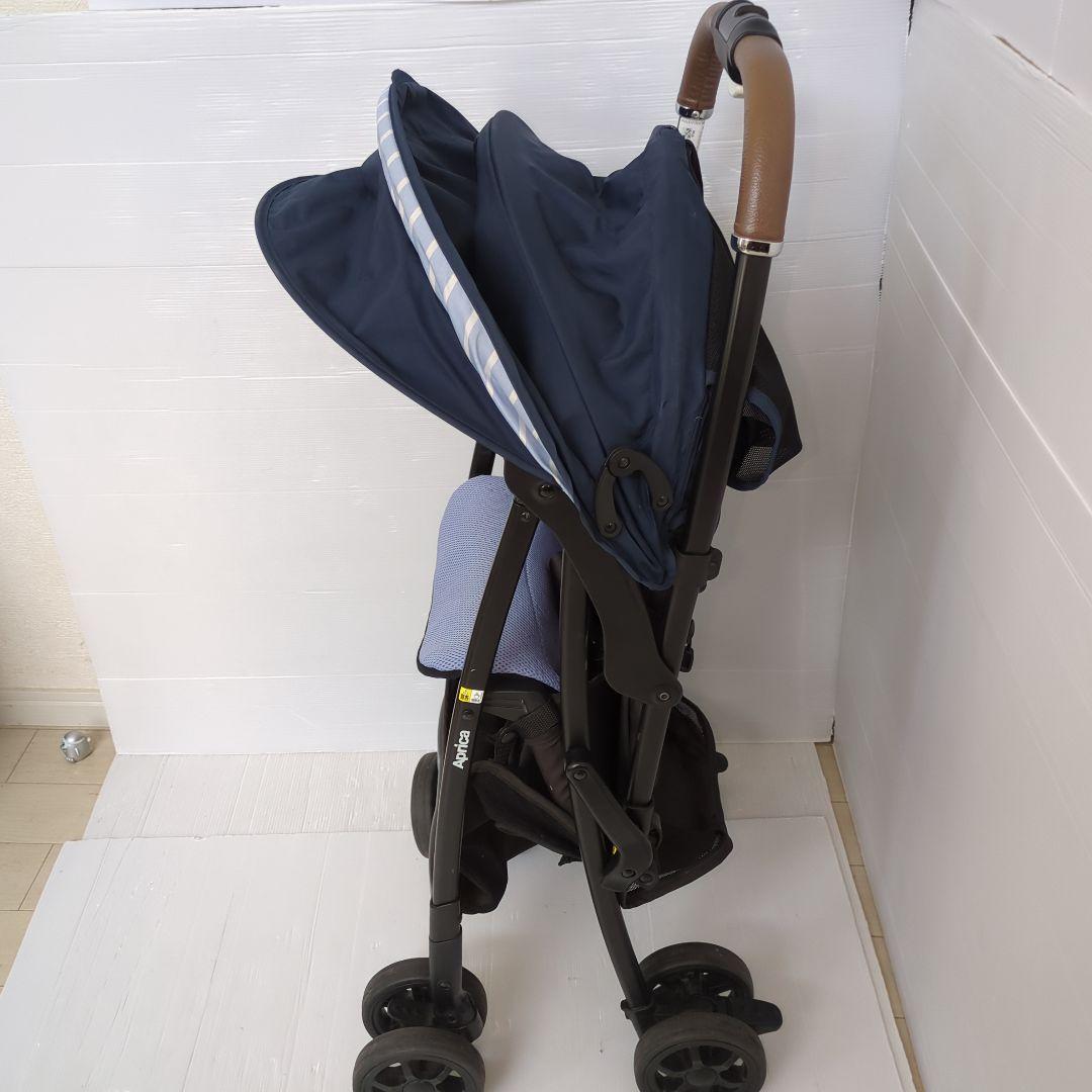 【美品】超軽量！ Aprica マジカルエアー クッション AC ネイビーB型