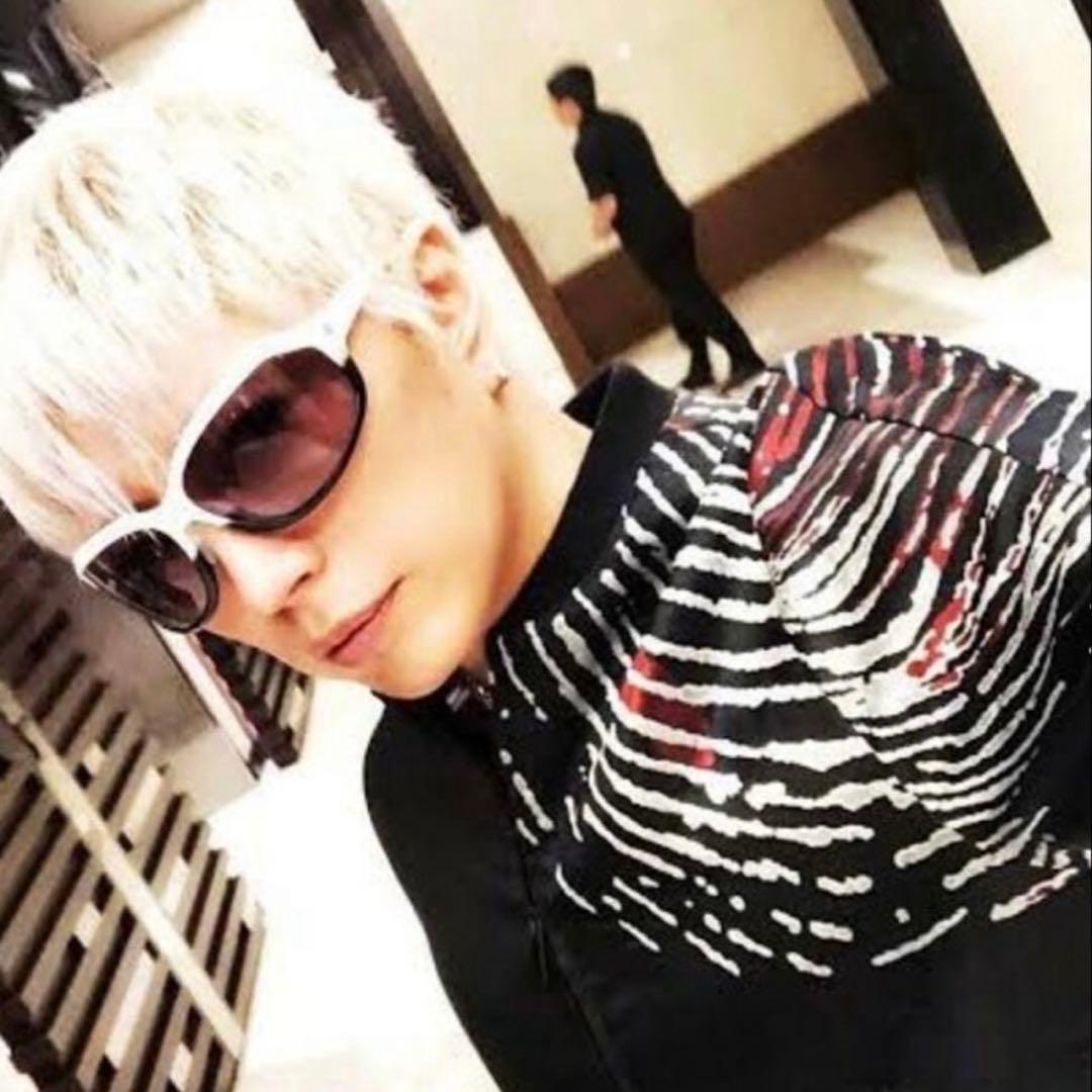 GACKT着用　EMPORIO ARMANI 指紋柄 ボンバージャケット