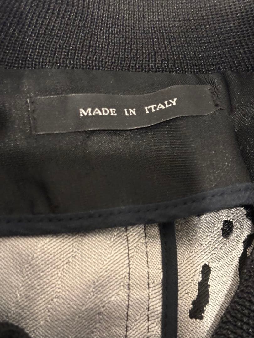 GACKT着用　EMPORIO ARMANI 指紋柄 ボンバージャケット