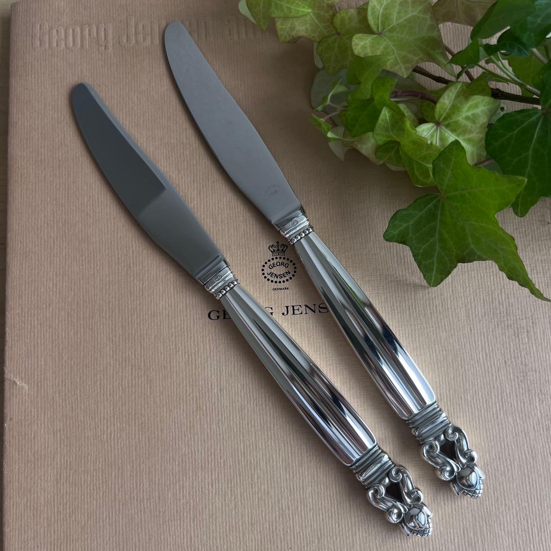 【未使用】  エコーン ACORN ディナーナイフ 2本組