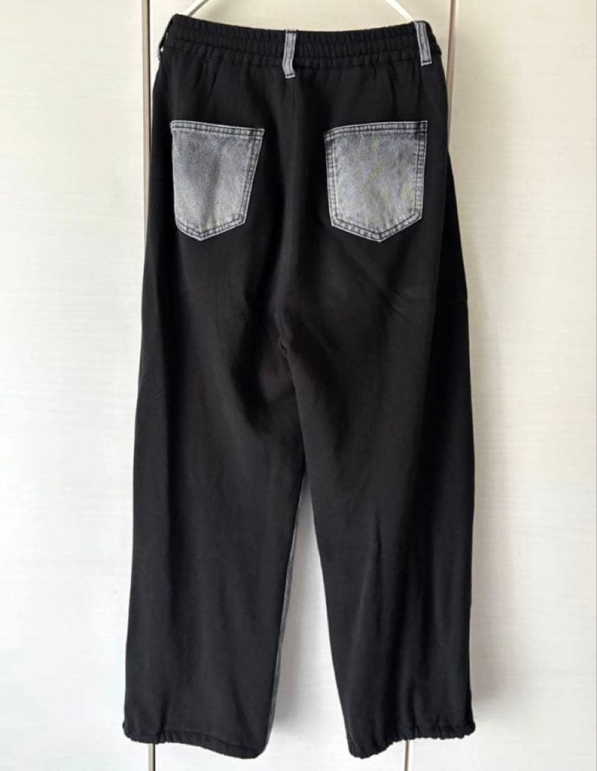 【新品タグ付き】JEANASIS スウェットドッキングデニム ジーナシス 黒