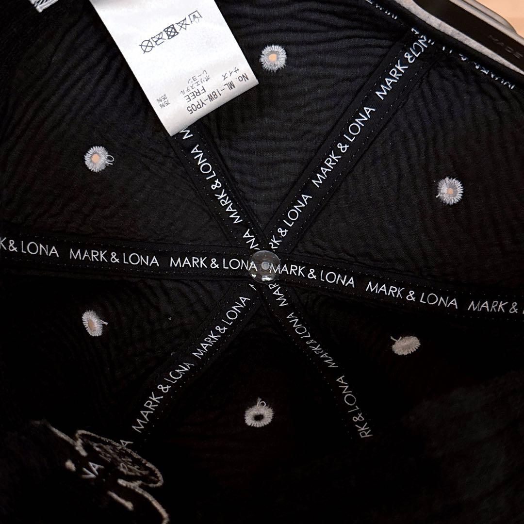 レア/廃番【マークアンドロナ】スカル ロゴ フリース キャップ ゴルフ グレー