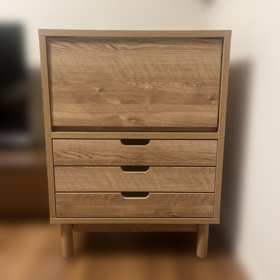 【値下げ】LOWYA プリンター　キャビネット サイドボード　チェスト　充電ステ