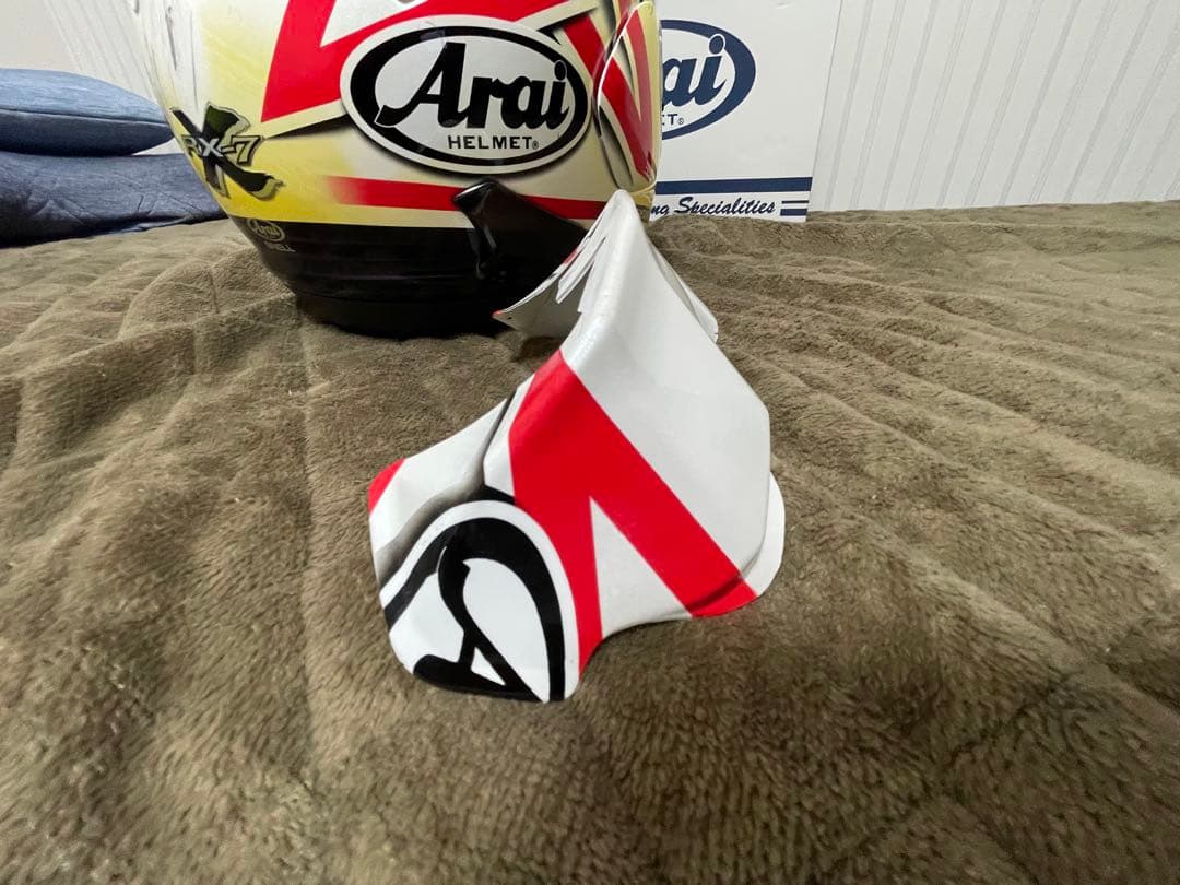 Arai RX-7X Nakano X レーシングスポイラースモークシールド付