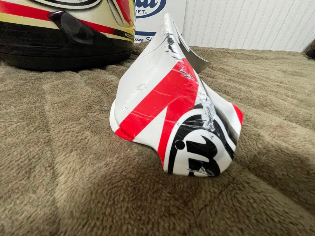 Arai RX-7X Nakano X レーシングスポイラースモークシールド付