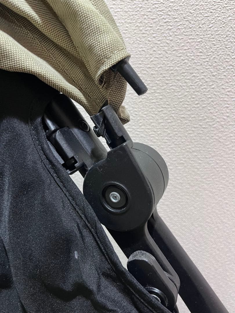 Sayaka様サイベックスリベルベージュ折りたたみベビーカーバンパーバーバッグ付