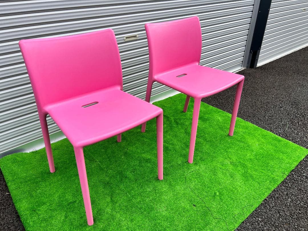 マジス/MAGIS Air-Chair/エアチェア ピンク×2脚 イタリア