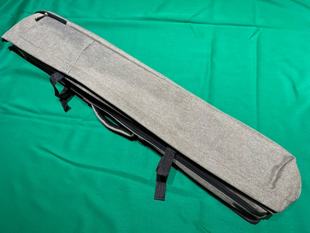 ビリヤードキューケース（アーバインスタイル）3B×4S ソフト　新品　ベージュ