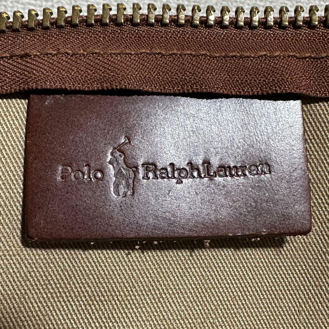 り*く様 大容量 2way ショルダー付✨ラルフローレン　ボストンバッグ　レッド