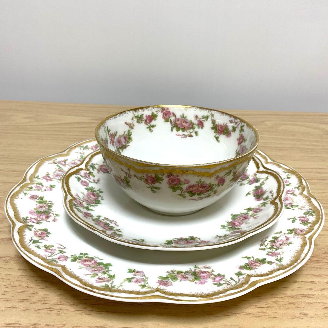 アビランド　リモージュ　270 カップ&ソーサー　19cmプレート　トリオ ①