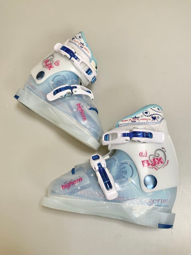 KAZAMA ジュニアスキーセット　板116cm／ブーツ22cm