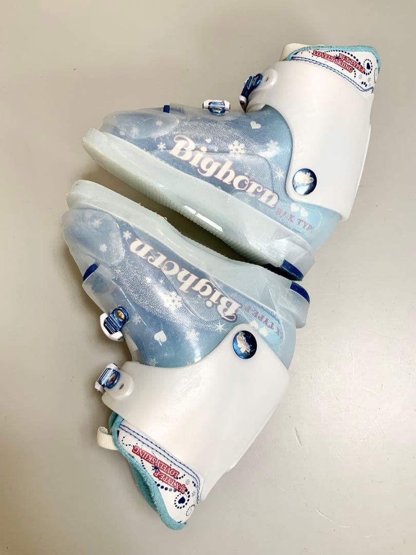 KAZAMA ジュニアスキーセット　板116cm／ブーツ22cm