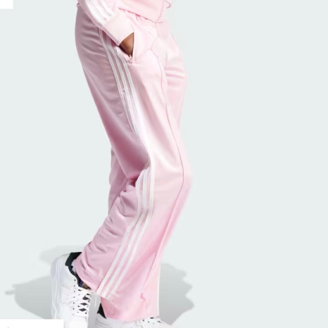 新品 adidas ファイヤーバード上下セット L ピンク