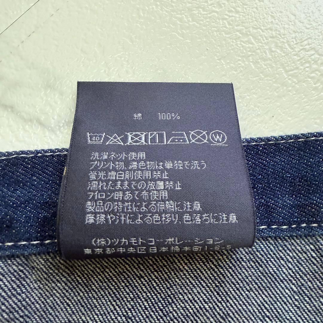 未使用 RALPH LAUREN  デニム ポニー刺繍 ソムリエエプロン