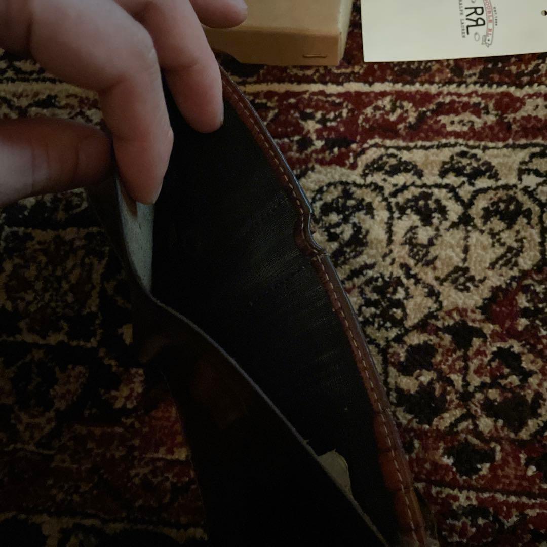 ラルフローレン RRL レザー コンチョウォレット 財布 二つ折り